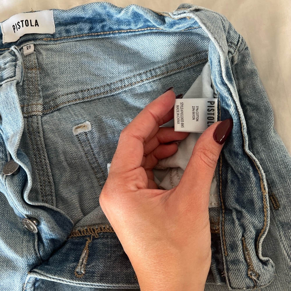 Pistola high rise jeans
